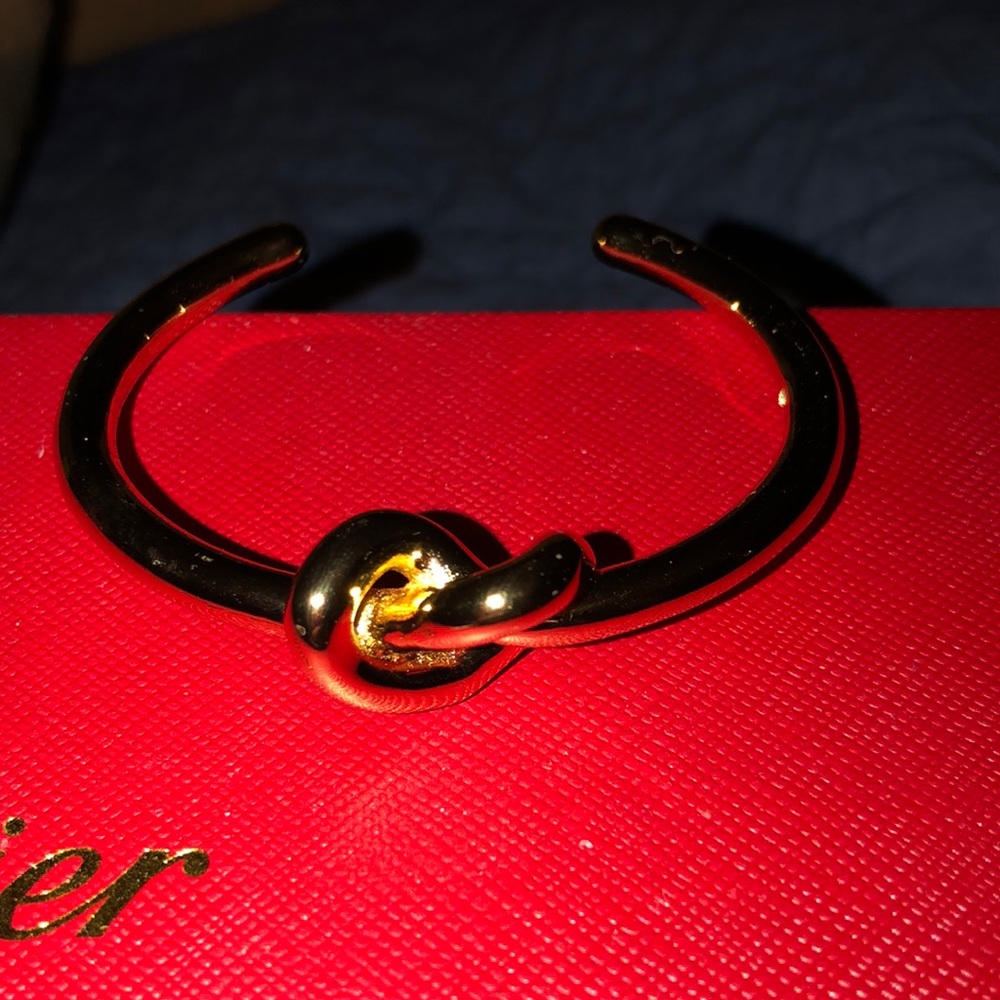 Kate Spade knot gold bracelet